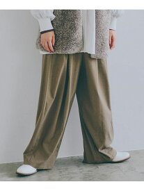 ボリュームイージーパンツ[プチ・プラスサイズあり] studio CLIP スタディオクリップ パンツ その他のパンツ ネイビー カーキグリーン ブルー ベージュ グレー【送料無料】[Rakuten Fashion]