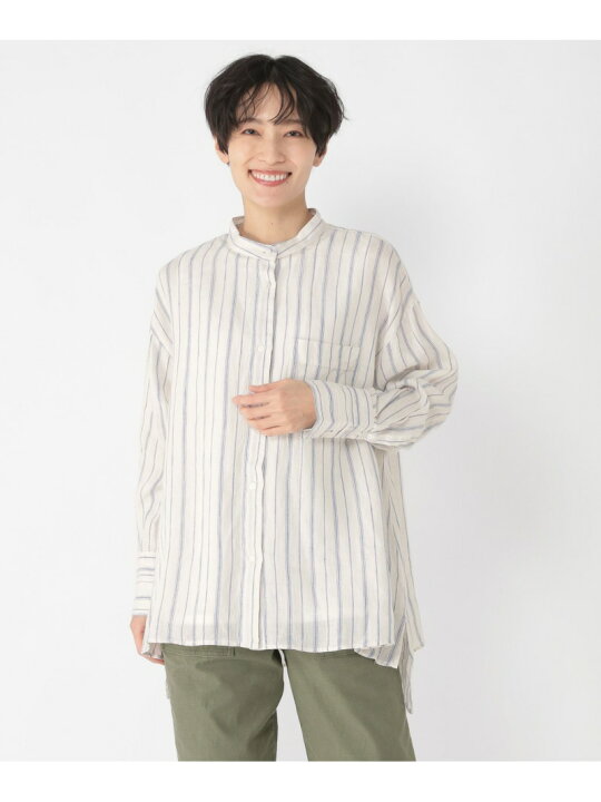 楽天市場】【SALE／60%OFF】＜ウタオ＞フレンチリネンオーバーシャツ 