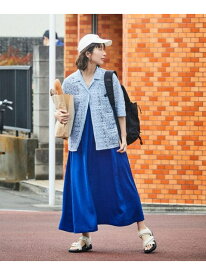 【kazumiさんコラボ】レースシャツ&ワンピースのセットアップ[プチ・プラスサイズあり] studio CLIP スタディオクリップ ワンピース・ドレス ワンピース ホワイト ブラック ブルー【送料無料】[Rakuten Fashion]
