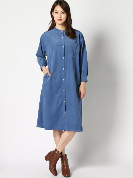 楽天市場 Sale 50 Off Bigpkシャツコールop Studio Clip スタディオクリップ ワンピース シャツワンピース ブルー ベージュ グレー Rba E Rakuten Fashion Studio Clip スタディオクリップ