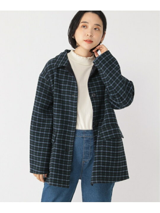 楽天市場】【SALE／50%OFF】リバーシブルウールミドルコート studio 