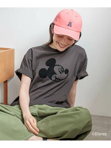 MICKEY / �t���b�L�[�v�����gT�V���c studio CLIP �X�^�f�B�I�N���b�v �g�b�v�X �J�b�g�\�[�ET�V���c �O���[ �x�[�W���y���������z[Rakuten Fashion]