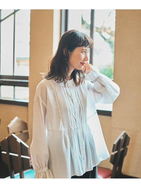 楽天市場】【SALE／32%OFF】しわになりにくい柔らか華やぎブラウス 