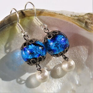 Ƃڋ sAX ق Rbgp[  12mm u[ silver 925