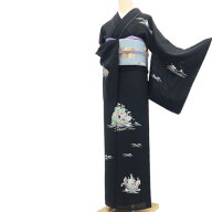 《20%OFFクーポン★11日1:59まで》【新品】tomihisa 絽 お仕立て上がり品 白木周生 白木染匠 西洋舟 夏着…