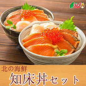 知床丼セット いくら 鮭たたき 鮭昆布〆 ホタテ 海鮮丼 知床 海の幸 新鮮 鮮度抜群 夕食 ご馳走 オホーツク 北海道 知床　知床丼セットA のし対応 御礼 御祝 内祝 お中元 お歳暮 進学祝 進級祝 卒業 入学 返礼 贈答 就職 出産