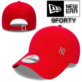 ニューエラ Newera キャップ プレーン メタルロゴ サイドロゴ 940 ナインフォーティ 帽子 シンプル ヤンキース ドジャース NEWERA 9FORTY FLAWLESS LOGO
