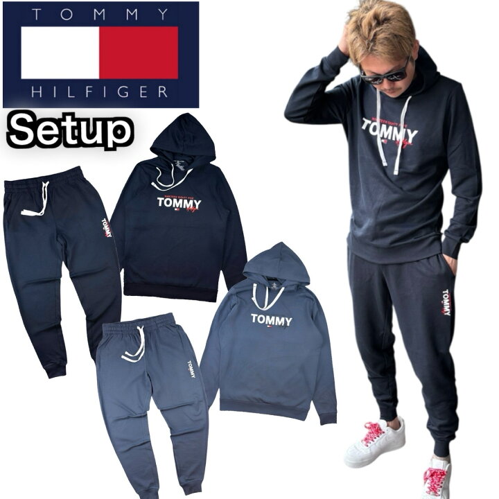 楽天市場】トミーヒルフィガー TOMMY HILFIGER セットアップ 上下 