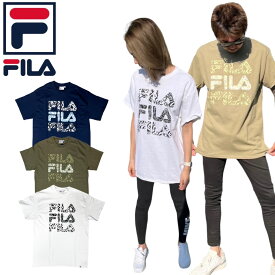 フィラ Fila 半袖 Tシャツ トップス FS3168 全3カラー ロゴ メンズ レディース クルーネック 学生 FILA カットソー 綿