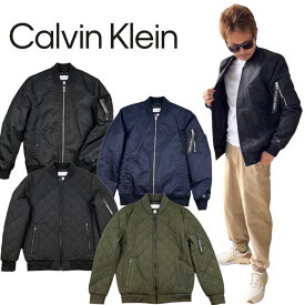 カルバンクライン CALVIN KLEIN ブルゾン ジャケット フライトジャケット CM154122/CM008986 メンズ アウター ボンバー 中綿 キルティング加工