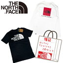 ザ ノースフェイス The North Face 福袋 長袖Tシャツ 半袖Tシャツ メンズ レディース 2点セット お楽しみ袋 2枚 ブラ…