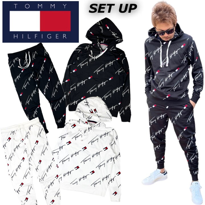 楽天市場】トミーヒルフィガー TOMMY HILFIGER セットアップ 上下  
