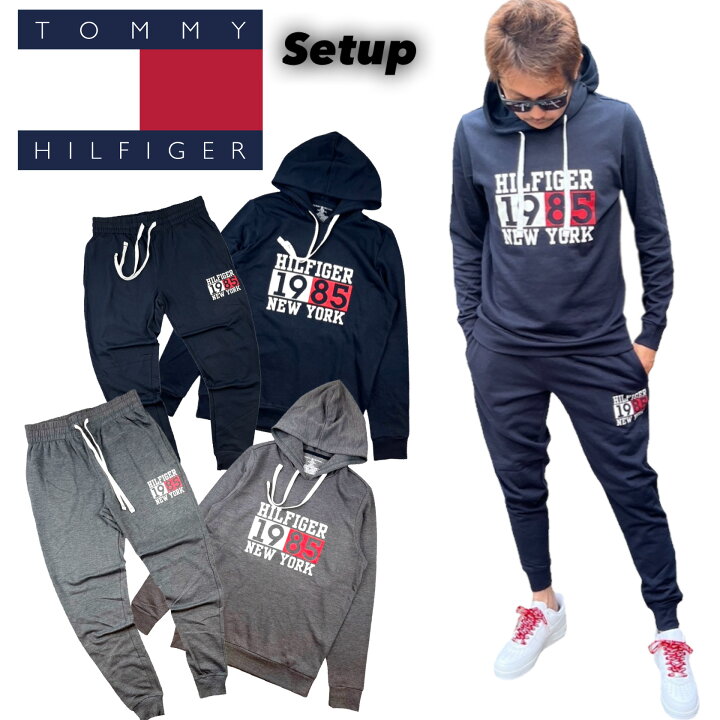 楽天市場】トミーヒルフィガー TOMMY HILFIGER セットアップ 上下 