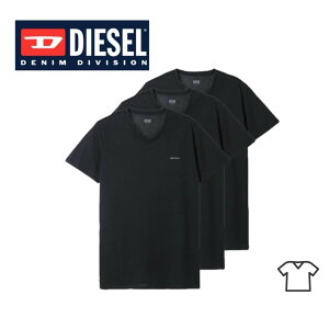 fB[[ Diesel  TVc 3Zbg Y 00SPDM-0AALW 00SPDG-0AALW N[lbN VlbN A_[EFA DIESEL THREE PACK CREW / V NECK T-SHIRT