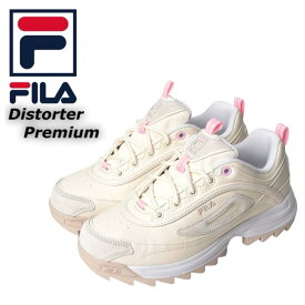 フィラ FILA スニーカー 靴 ディストーター プレミアム ソール 厚底 シューズ オールシーズン レディース メンズ 通学 学生 FILA DISTORTER PREMIUM