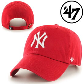 47 キャップ フォーティーセブン 帽子 RGW17GWS ヤンキース NYY ワンサイズ MLB 男女兼用 ベースボール 柔らか メンズ レディース クリーンナップ 47BRAND CLEAN UP