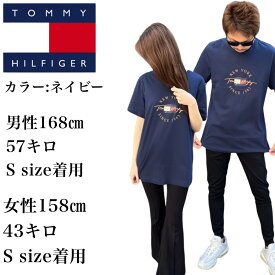 トミーヒルフィガー Tommy Hilfiger 半袖 Tシャツ 09T4326 クルーネック メンズ レディース カットソー トップス TOMMY HILFIGER S/S CREW NECK