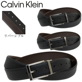 カルバンクライン Calvin Klein ベルト メンズ リバーシブル 全3カラー 11CK010021/23/27 フリーサイズ レザー バックル アクセサリー メンズ CALVIN KLEIN BELT