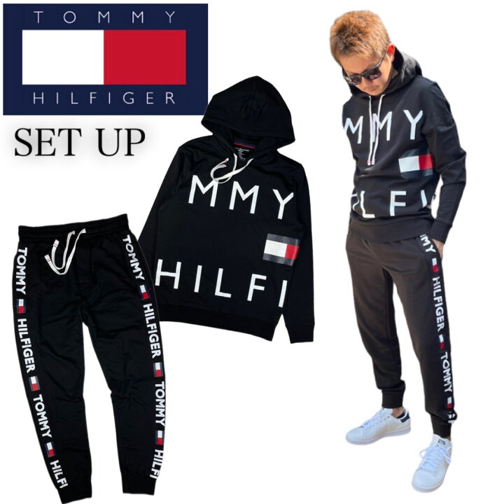 楽天市場】トミーヒルフィガー TOMMY HILFIGER セットアップ 上下 