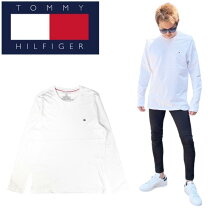 楽天市場】tommy hilfiger 長袖tシャツ（カラーホワイト）（Tシャツ 