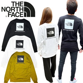 ザ ノースフェイス The North Face 長袖 Tシャツ ロンT レッドボックス メンズ レディース バックプリント NF0A87NN ロゴ THE NORTH FACE L/S RED BOX TEE