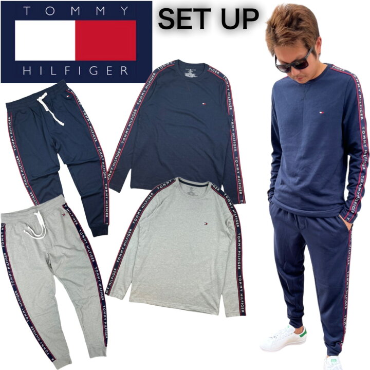楽天市場】トミーヒルフィガー TOMMY HILFIGER セットアップ 上下 