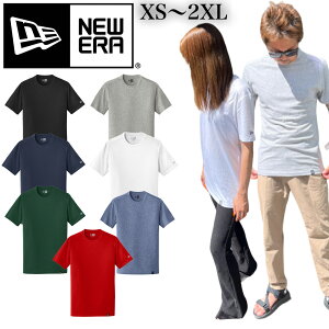 �j���[�G�� NEWERA T�V���c ���� ���S �w���e�[�W NEA100 �����Y ���f�B�[�X �S7�F �ێ� �N���[�l�b�N �j�����p �� �H �t NEWERA HERITAGE BLEND CREW TEE