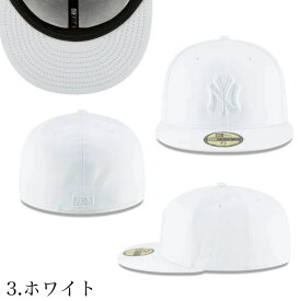 ニューエラ Newera 帽子 59FIFTY キャップ ヤンキース LA ドジャース フラットバイザー 5950 メンズ レディース メジャーリーグ 大人 MLB チーム NEWERA 59FIFTY