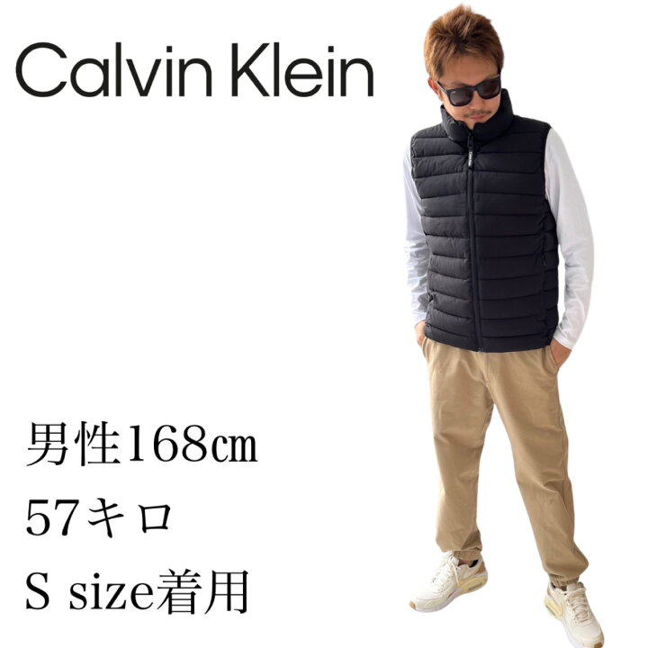 楽天市場】カルバンクライン CALVIN KLEIN 中綿ベスト ストレッチ 