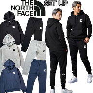 ザ ノースフェイス The North Face セットアップ NF0A8JAX NF0A8JB0 ボックス パーカー ボトムス ジョガ…