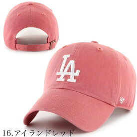 47 フォーティー セブン キャップ 帽子 RGW12GWS ドジャース LA ベースボールキャップ クリーンナップ 柔らか コットン 47BRAND DODGERS CLEAN UP