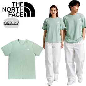 ザ ノースフェイス The North Face Tシャツ 半袖 刺繍ロゴ カットソー NF0A8CZ2 丸首 SS26 クルーネック メンズ レディース ロゴ M EVOLUTION SIMPLE DOME TEE