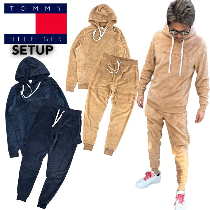 楽天市場】トミーヒルフィガー TOMMY HILFIGER ボア セットアップ 上下 