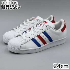 adidas スーパースター J ホワイト JP24.0cm スニーカー FV3687 アディダス (ad120)