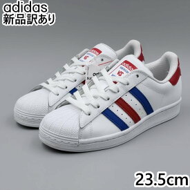 adidas スーパースター J ホワイト JP23.5cm スニーカー FV3687 アディダス (ad204)
