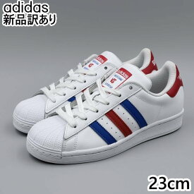 ADIDAS スーパースター J ホワイト JP23.0cm スニーカー FV3687 アディダス (ad233)