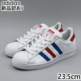 ADIDAS スーパースター J ホワイト JP23.5cm スニーカー FV3687 アディダス (ad234)