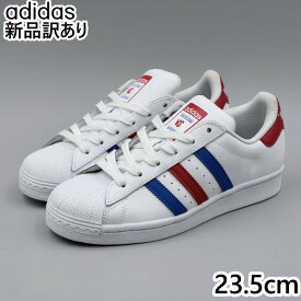 ADIDAS スーパースター J ホワイト JP23.5cm スニーカー FV3687 アディダス (ad235)
