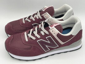 訳あり品 ニューバランス ML574EVM 27.5cm US9.5 バーガンディ ML574EVM 男性用兼女性用 NEW BALANCE 並行輸入品 (nb592)