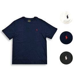 ポロ ラルフローレン Tシャツ 半袖 クルーネック メンズ レディース Polo Ralph Lauren ロゴ 刺繍 BOYS ワンポイント 綿100% 323832904