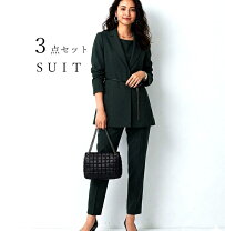 楽天市場】ブラウス（3・4点セット｜スーツ・セットアップ 