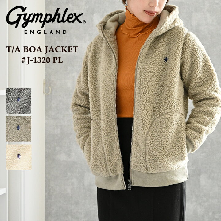 楽天市場】Gymphlex ジムフレックス ボア T/A BOA ジャケット #J  