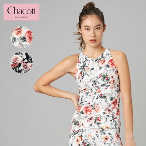 Chacott BALANCE �`���R�b�g ���K�E�F�A �g�b�v�X �z���f�[���[�Y�u���g�b�v 256200-1221-54 2025AW �H �~ �Έ䈟�� �R���{ �J�b�v�t�� �X�|�[�c�E�F�A �^���N�g�b�v �A�����J���X���[�u ���f�B�[�X ��