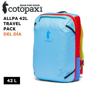 �y���K�i�zCotopaxi �R�g�p�N�V ALLPA 42L TRAVEL PACK DEL DIA �A���p �g���x���p�b�N �f���f�B�A �o�b�N�p�b�N �@���������� �Ή� �o�b�O �����Y ���f�B�[�X ��_�� �m�[�g�p�\�R�� �^�u���b�g �����b