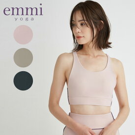 エミ ヨガ emmi yoga ヨガウェア トップス サスティナレッチ・ブラトップ 2024SS 14WCT241207 ノースリーブ ブラトップ スポーツウェア ホットヨガ レディース おしゃれ かわいい 吸水速乾 接触冷感 UVカット 水陸両用 エコ素材 サステナレッチ ストレッチ 送料無料