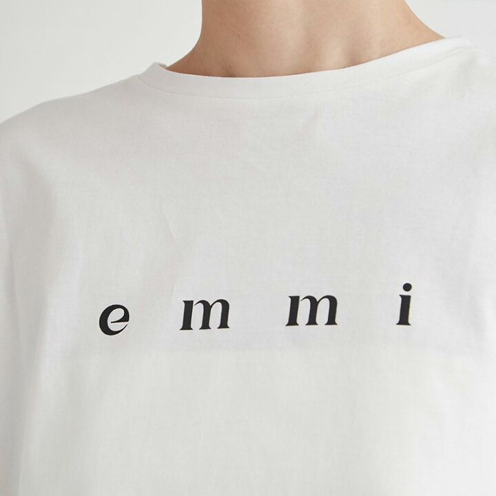 楽天市場】エミ アトリエ emmi atelier トップス emmi×PlaX emmiロゴ 