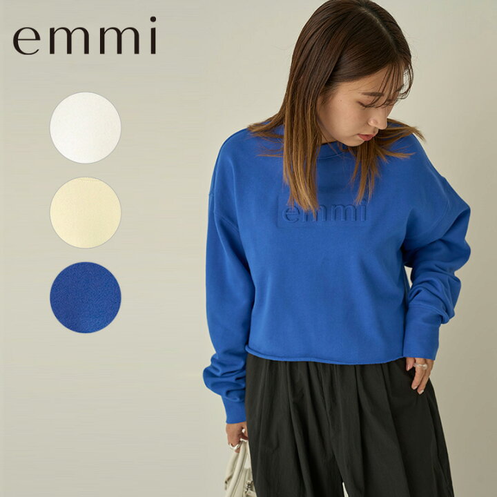 楽天市場】エミ アトリエ emmi atelier トップス eco emmiロゴ 