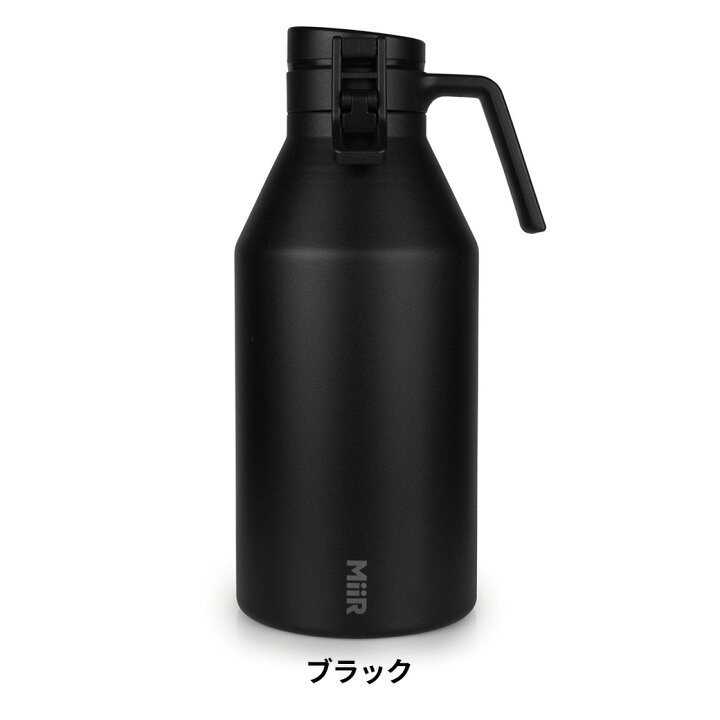 楽天市場 ミアー グラウラー 64oz 12ml Miir 持ち運び 大容量 ピッチャー 水筒 おしゃれ 1リットル ステンレスボトル 保温機能あり 保冷機能あり アウトドア スポーツ キャンプ 登山 旅行 マグボトル 魔法瓶 レジャー おすすめ 洗いやすい シンプル サステナブル