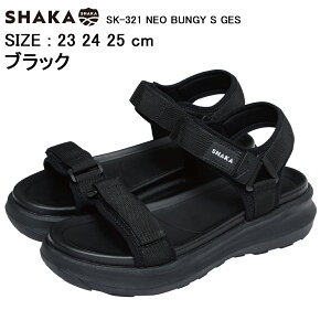 �V���J SHAKA NEO BUNGY S GES SK-321 �l�I�o���W�[S GES 2026SS �t �� �T���_�� �X�|�[�c�T���_�� �X�g���b�v�T���_�� �y�� �N�b�V������ ������� �����g�[�� ���f�B�[�X �����Y ���j�Z�b�N�X �J�W���A