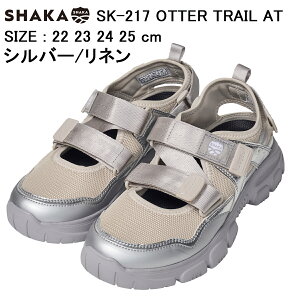 �V���J SHAKA OTTER TRAIL AT �I�b�^�[�g���C��AT SK-217 2026SS �t �� �X�|�[�c �T���_�� �X�j�[�J�[�T���_�� ���f�B�[�X �����Y �X�j�T�� �X�|�T�� ���j�Z�b�N�X �j�� ���� �X���C�h �X�g���b�v �x��